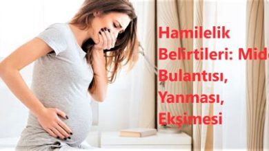 Mide Bulantısı ve Hamilelik İlişkisi