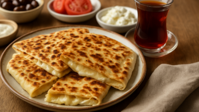 Kahvaltıya Özel Kaşarlı Gözleme Tarifi